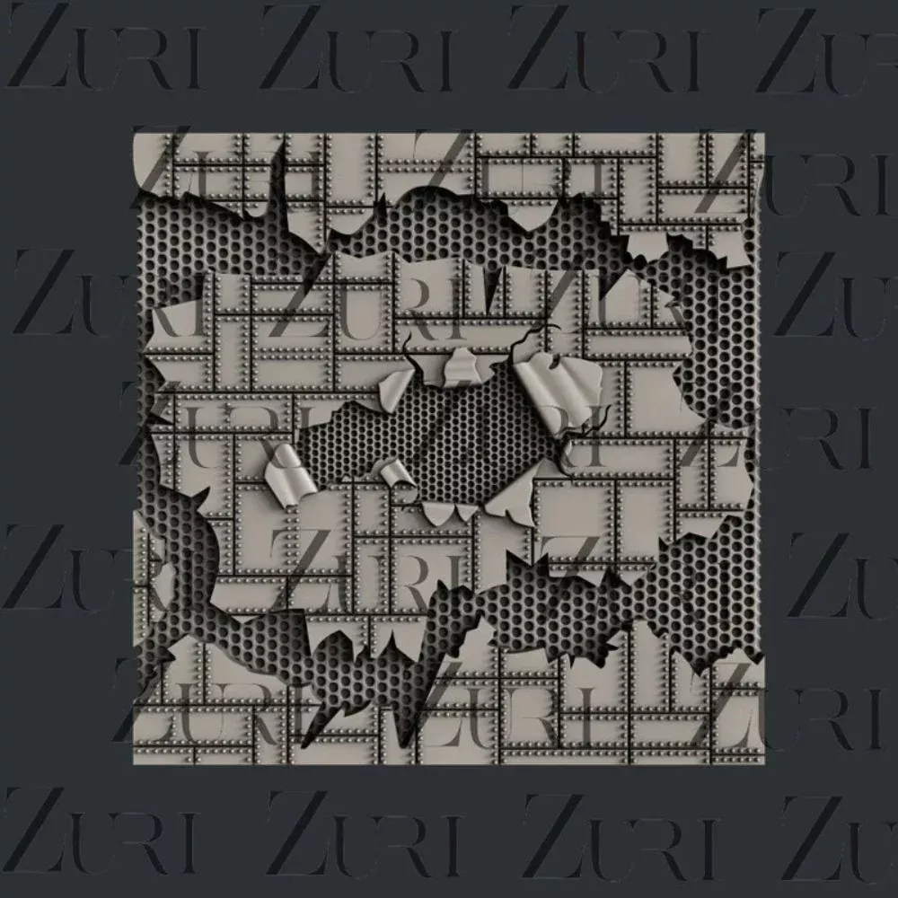 Zuri Designs Metal Plate