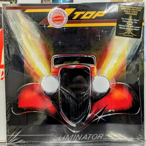 ZZ Top - Eliminator (LP, Album, Ltd, RE, RM, Gol)